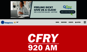 Cfryradio.ca thumbnail