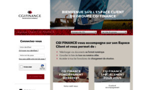 Cgifinance-hp.espace-clients.fr thumbnail