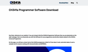 Ch341aprogrammersoftware.com thumbnail