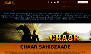 Chaarsahibzaade.com thumbnail