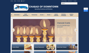 Chabaddowntown.com thumbnail