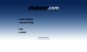 Chabant.com thumbnail