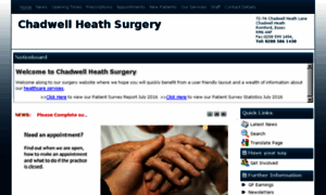 Chadwellheathsurgery.nhs.uk thumbnail