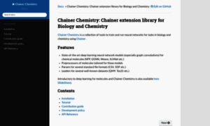 Chainer-chemistry.readthedocs.io thumbnail