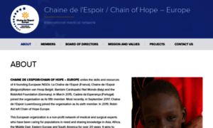 Chainofhopeeurope.eu thumbnail
