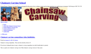 Chainsaw-carving-school.com thumbnail