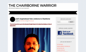 Chairbornewarrior.wordpress.com thumbnail