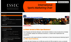 Chaire-internationale-marketing-sportif.essec.edu thumbnail