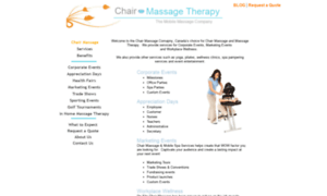 Chairmassagetherapy.ca thumbnail