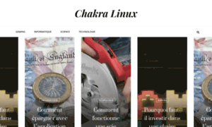 Chakra-linux.org thumbnail