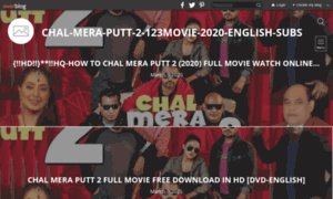 Chal mera putt 2 123movie 2020 english subs.over blog