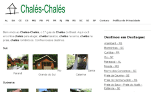 Chales-chales.com.br thumbnail