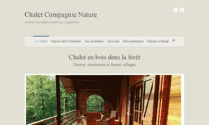 Chalet-compagnie-nature.be thumbnail