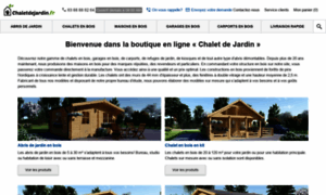 Chaletdejardin.fr thumbnail