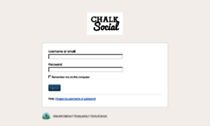 Chalksocial.highrisehq.com thumbnail