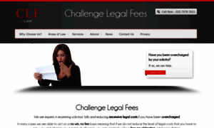 Challengelegalfees.co.uk thumbnail