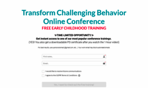 Challengingbehaviorconference.com thumbnail