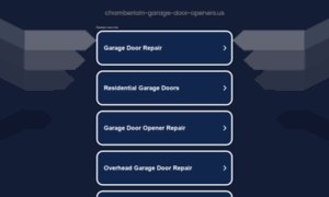 Chamberlain-garage-door-openers.us thumbnail