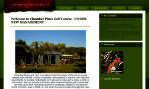 Chamberpinesgolfclub.com.au thumbnail