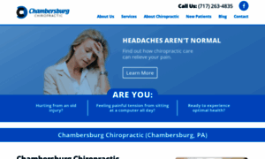 Chambersburgchiropractic.com thumbnail