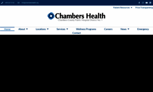 Chambershealth.org thumbnail