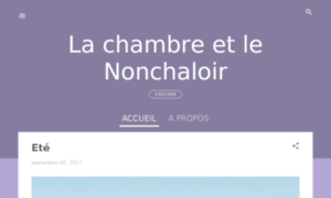 Chambreetnonchaloir.blogspot.fr thumbnail
