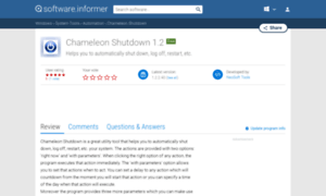 Chameleon-shutdown.informer.com thumbnail