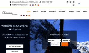 Chamonixskipasses.com thumbnail