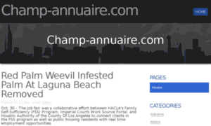 Champ-annuaire.com thumbnail
