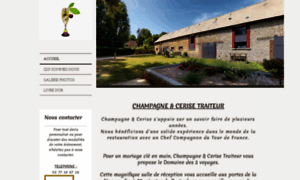 Champagneetcerisetraiteur.fr thumbnail