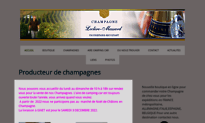 Champagnelecleremassard.jimdo.com thumbnail