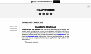 Champcashrefer.wordpress.com thumbnail