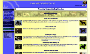 Champdogs.co.uk thumbnail