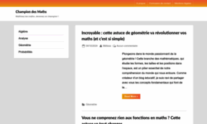Champion-des-maths.fr thumbnail