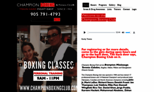 Championboxingclub.com thumbnail