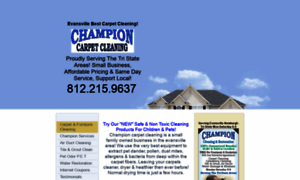 Championcarpetcleaning.net thumbnail