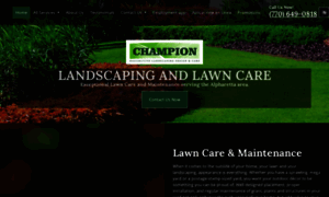 Championlawncare.com thumbnail