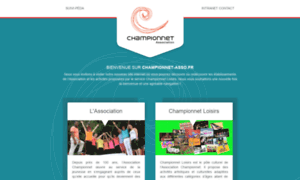 Championnet-asso.fr thumbnail