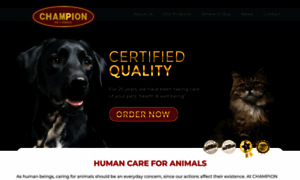 Championpetfood.com thumbnail