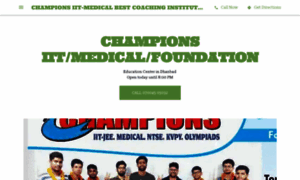 Champions-iitmedical-best-coaching-in-dhanbad.business.site thumbnail