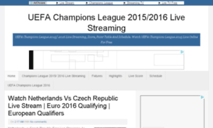 Championsleague2016.org thumbnail