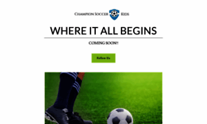 Championsoccerkids.com thumbnail