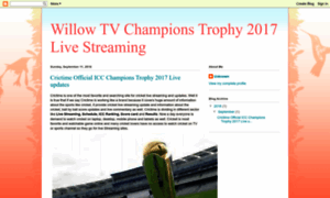 Championstrophy2017livescore.blogspot.com thumbnail