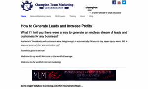 Championteammarketing.com thumbnail