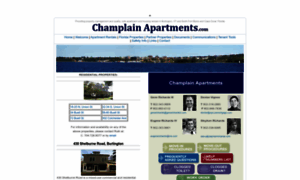 Champlainapartments.com thumbnail