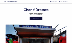 Chand-dresses-clothing-store.business.site thumbnail