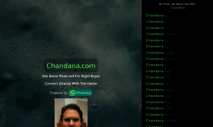 Chandana.com thumbnail