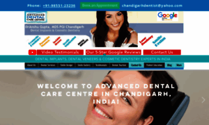 Chandigarhdentist.com thumbnail