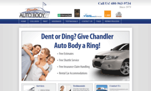 Chandlerautobody.com thumbnail