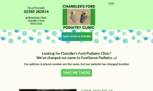 Chandlersfordpodiatry.co.uk thumbnail